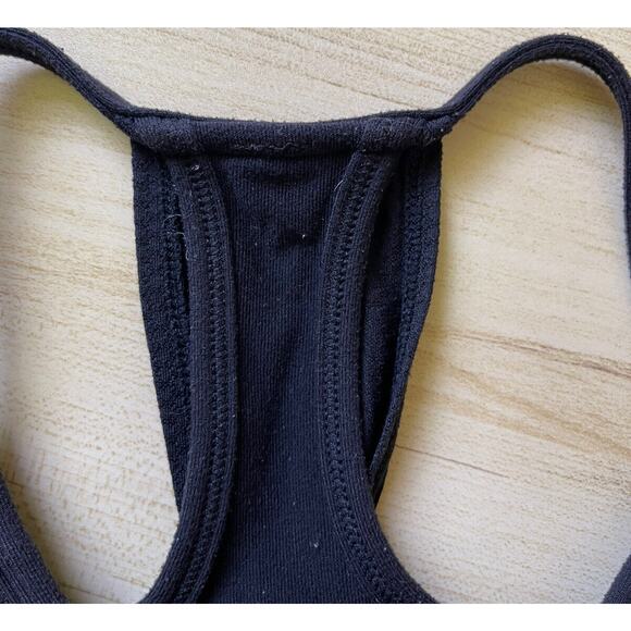 Lululemon No Limits Tank Top Loose Fit with Built-In Sports Bra Black 4 Black - Picture 5 of 5